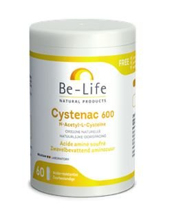 Cystenac 600 (acide aminé soufré), 60 gélules